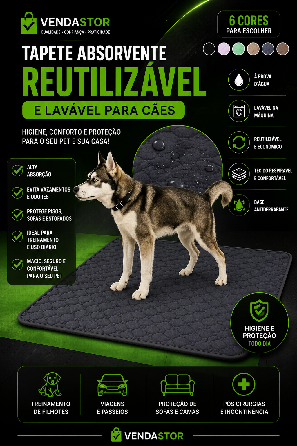 TAPETE ABSORVENTE PARA PET