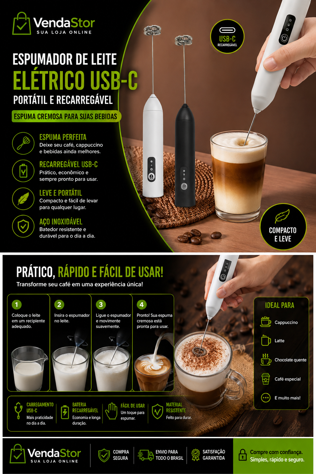 ESPUMADOR DE LEITE