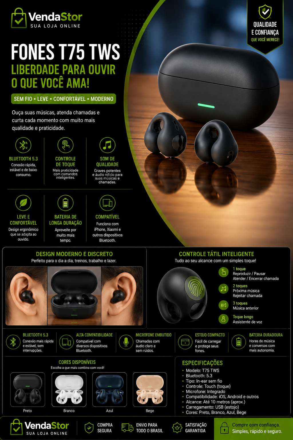 FONES T75