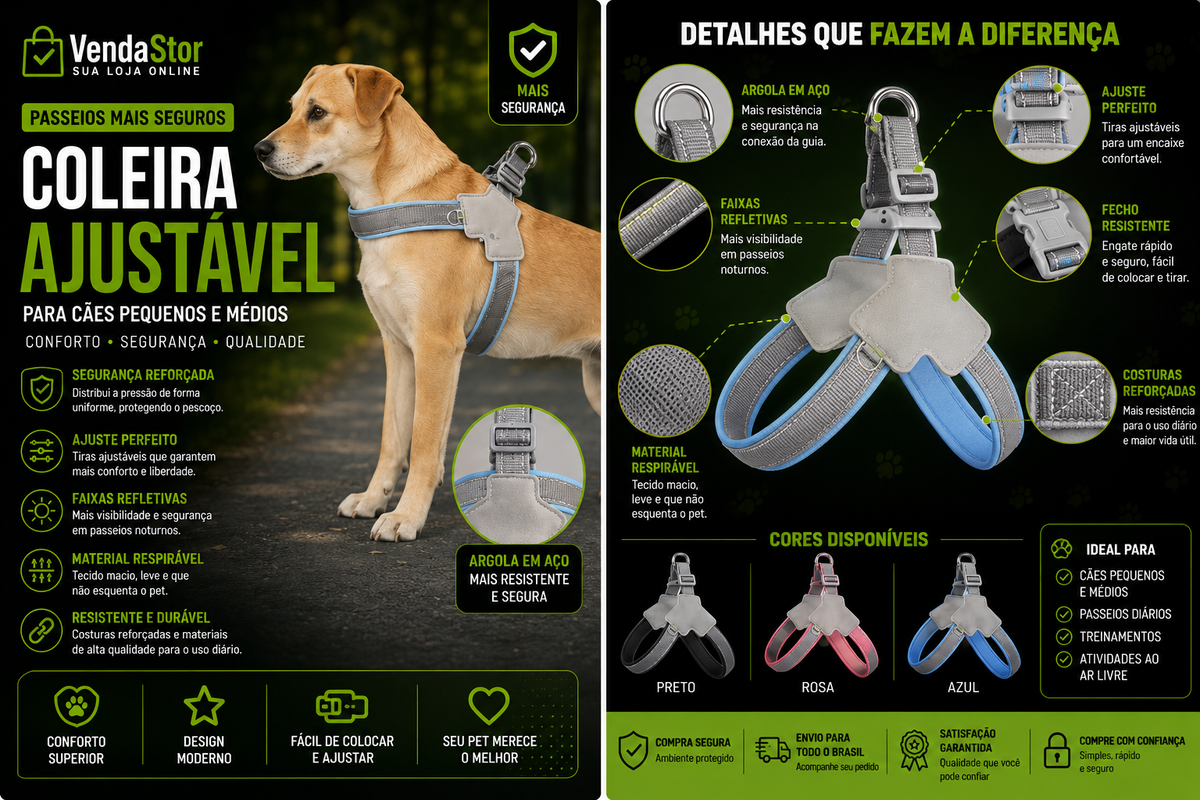 COLEIRA AJUSTÁVEL