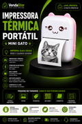 MINI IMPRESSORA TÉRMICA PORTÁTIL