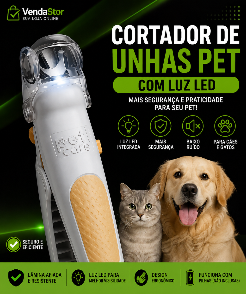 CORTADOR DE UNHA PET
