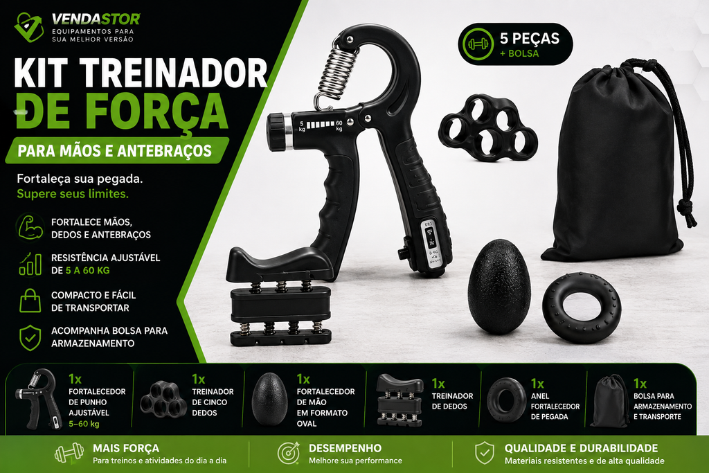 KIT TREINAMENTO DE FORÇA